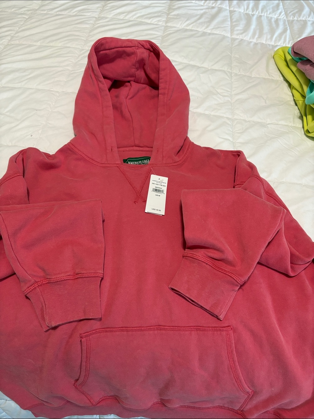 American Eagle Outfitters Women’s Hooded Sweatshirt in Rose NWT